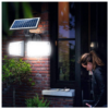Doble Lampara Ancha LED Solar