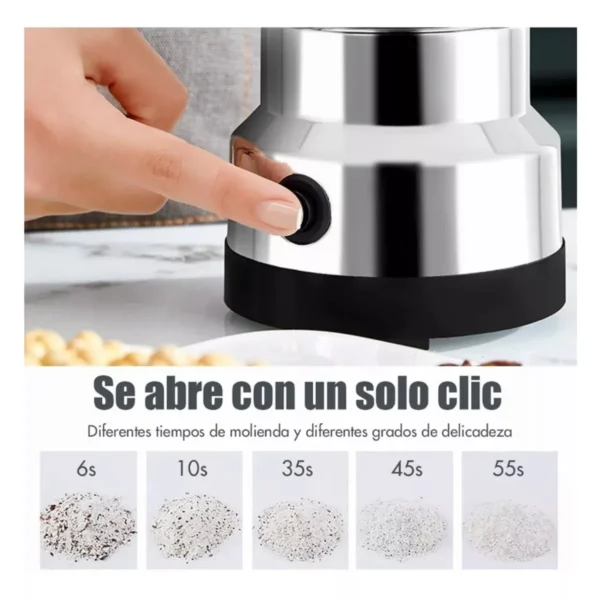 Molino eléctrico para café de grano