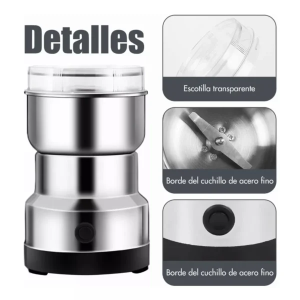 Molino eléctrico para café de grano