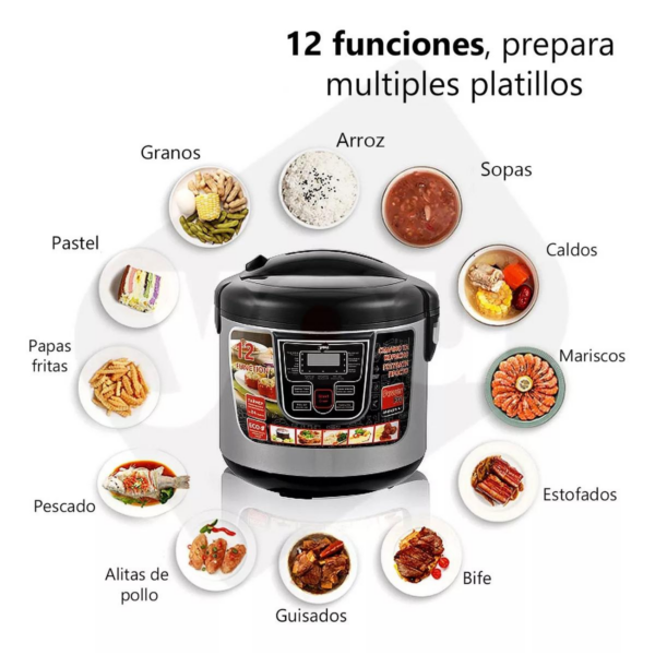 Olla Eléctrica Digital Placas Cerámicas
